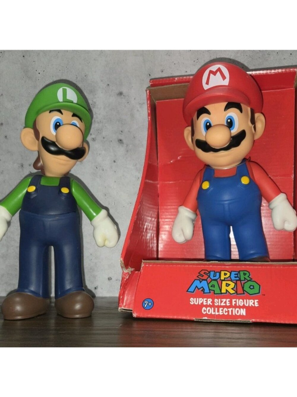 Super Mario - Mario and Luigi 9 inch Super Size Figures Collection Nintendo